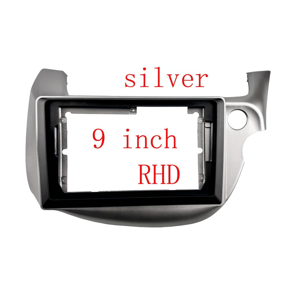 2 DIN 9 Inch Car Frame Fascia Adapter For Honda Fit Jazz 2008-2013 Android Radio Dash Fitting Panel Kit