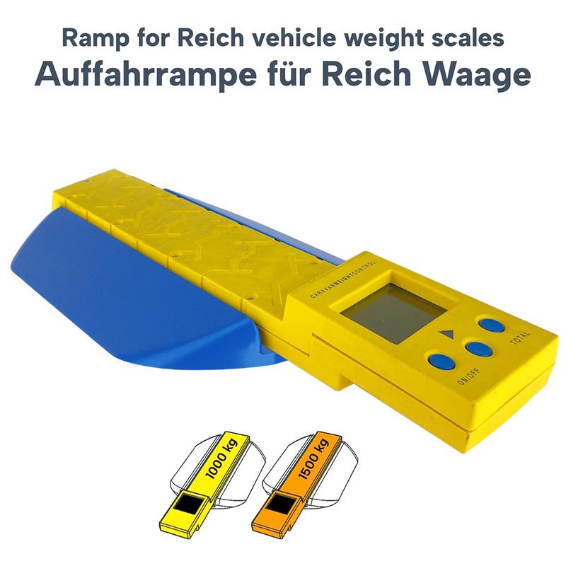 Robust 3D Printed Ramp Drive-On Aid For The Reich CWC Truck Scale Caravan Motorhome Scales