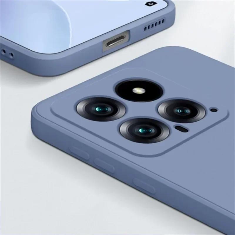 Для Magsafe Магнитный Беспроводной Зарядки Чехол для Телефона Для Xiaomi Mi Xiaomi 15 Ultra 14 14Pro Mi Мягкие Чехлы Жидкий Силиконовый Чехол