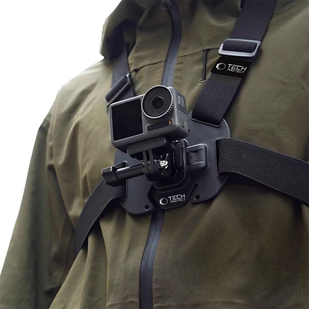 Tech-Protect Ga100 Chest Mount Gopro / Dji Black