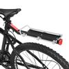 Mountain Bike Bicycle Carrier Rack Seat Post Rear Shelf Aluminum Alloy Black