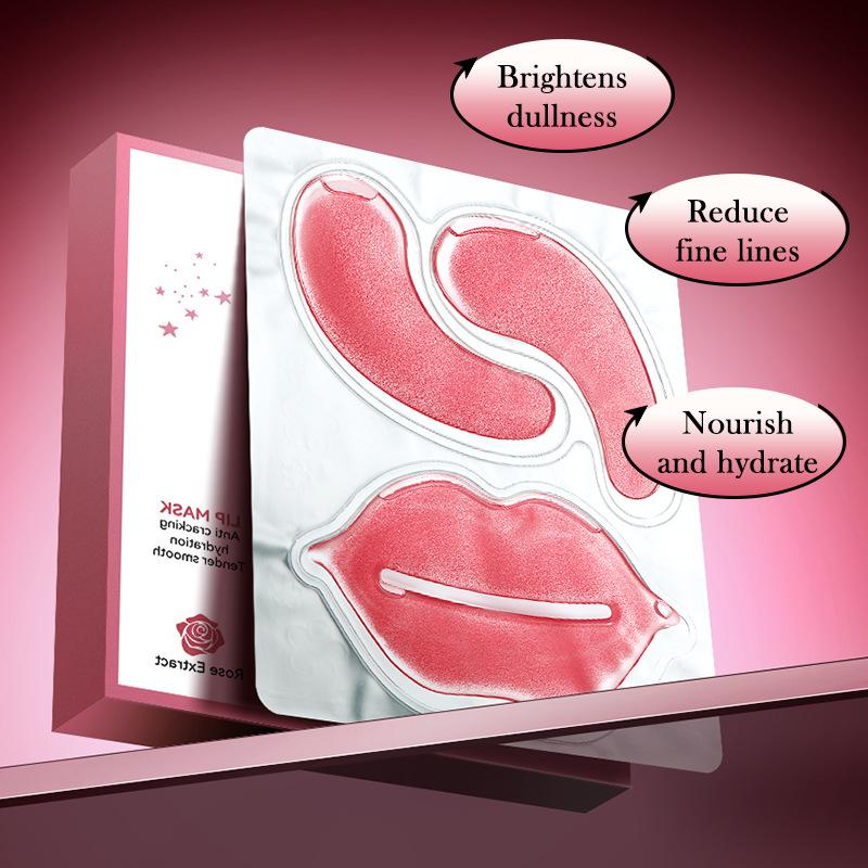 Eye and Lip Mask Combination Set Total 90g Moisturizing The Eyes Caring for The Lips Moisturizing Hydrating Soothing and Maintaining The Eyes and Lips