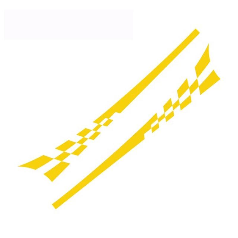 Side Skirts Stripe Stickers Body Kits Accessories Car Stickers Door Waist Line DIY Decal Sticker Auto Tuning Accessories