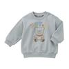 MIKIHOUSE HOT BISCUITS Sweatshirt for Boys and Girls, Storm Blue, 100cm, 73-5602-689