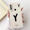 Для Huawei Y9 Prime 2019 STK-L21 Чехол Счастливой буквой от A до Z Расписной Мягкий Силиконовый Защитный Задний Чехол Для HuaweiY9 Y 9s 2019 Capa