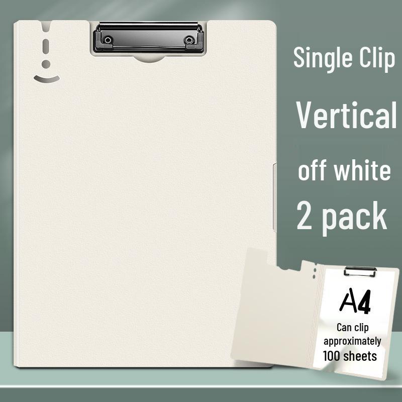 A4 Double Clip Folder for Documents and Resume Storage
