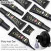 PHOENIXY  Gel Nail Extension 15ml Soak Off UV LED Nail Gel For Nail Art Quick Building Colorful Gel Nail Extension Design Manicure