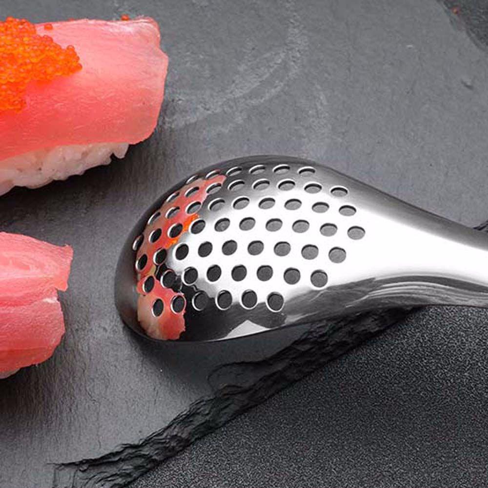 Stainless Steel Cooking Colander Dinner Caviar Spoon Kitchen Tool Slotted Spoon Kitchen Gadgets