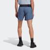 Adidas Agravic Trail Running Shorts Color Block Outdoor Quick-Dry Shorts Men Shorts Miracle-Blue-Grey HT9396
