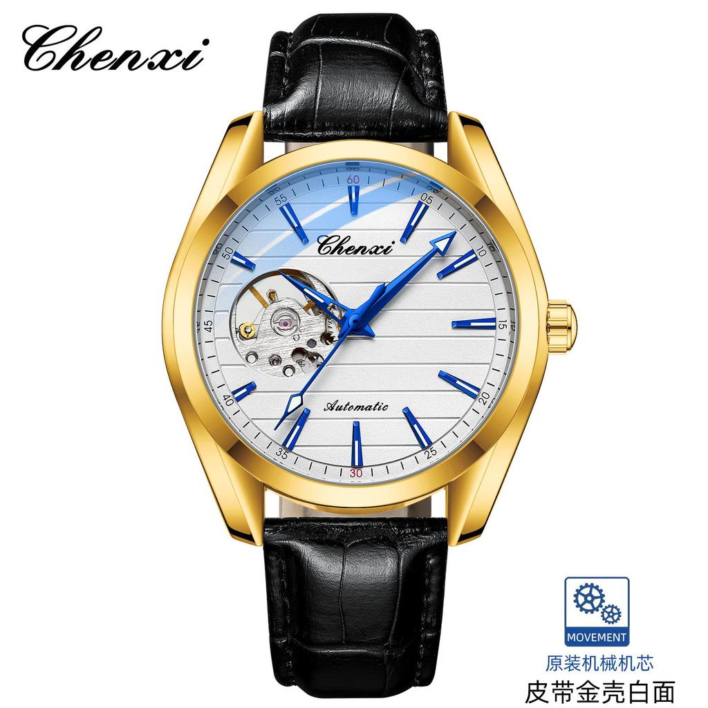Chenxi 8806 Топ Бренд Мужские Автоматические Механические Деловые Часы Полностью Нержавеющая Сталь Водонепроницаемые Мужские Наручные Часы Reloj Hombre