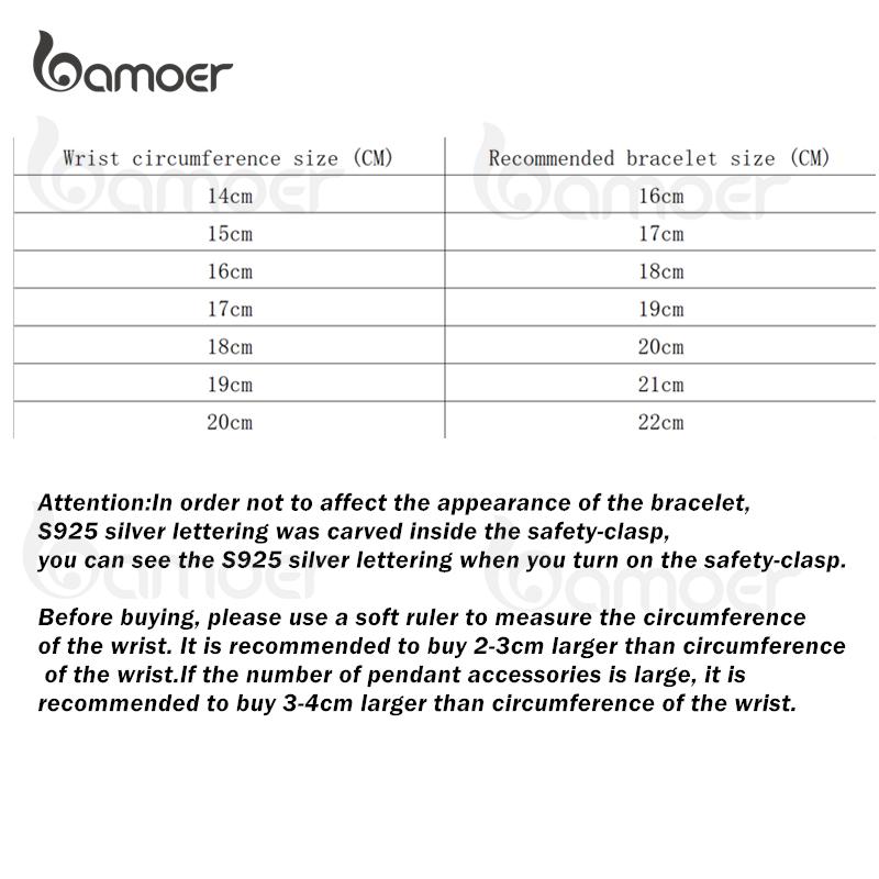 BAMOER 100% 925 Sterling Silver Spring Tree of Life Heart Shape Clasp Snake Chain Bracelet