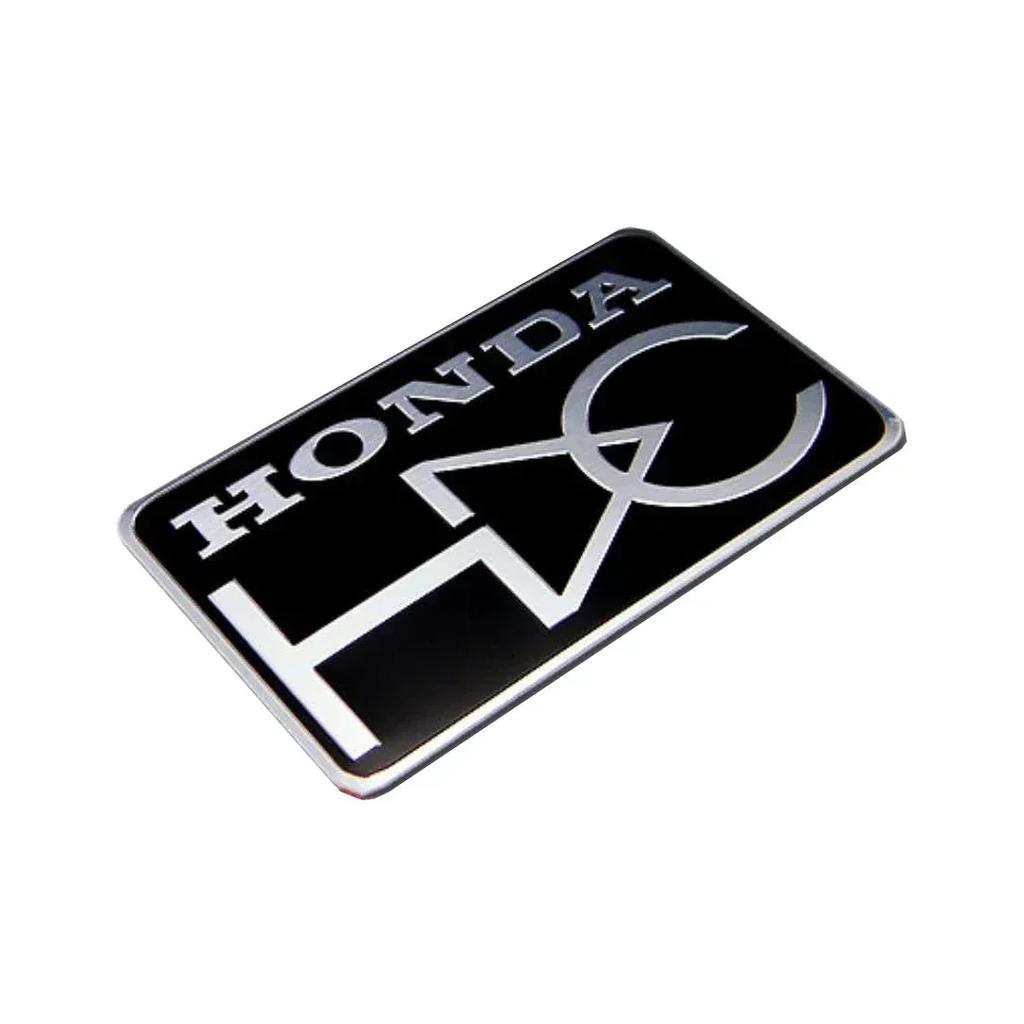 Aluminum Car Body Sticker Trunk Emblem Badge for Honda Accord Civic Crosstour Calya FIT Odyssey Elysion City Jade Jazz Vezel CRV