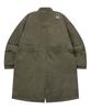 MUCENT Verno Side Leather Fishtail Long Padded Parka Unisex (2 Colors)