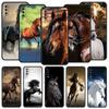 Чехол для телефона 'Бегущая лошадь' для Samsung A54 A52 A24 A14 A50 A72 A70 A30 A40 A20S A20E A02S A12 A22 A34 A42 A32 5G A04s