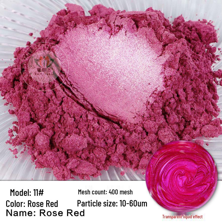 120 Color Chameleon Pearlescent Mica Powder for Epoxy Resin, Paint, and Watercolor