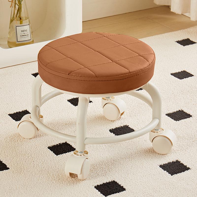Children's Universal Wheel Stool - Portable, Movable Seating for Home and Living Room