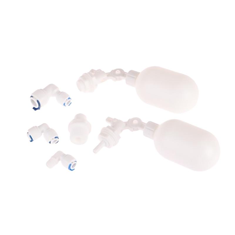 Контроль уровня резервуара для воды, система обратного осмоса 1/4 "3/8" мини-поплавковый клапан для аквариума диспенсер для воды поплавковый шаровой клапан