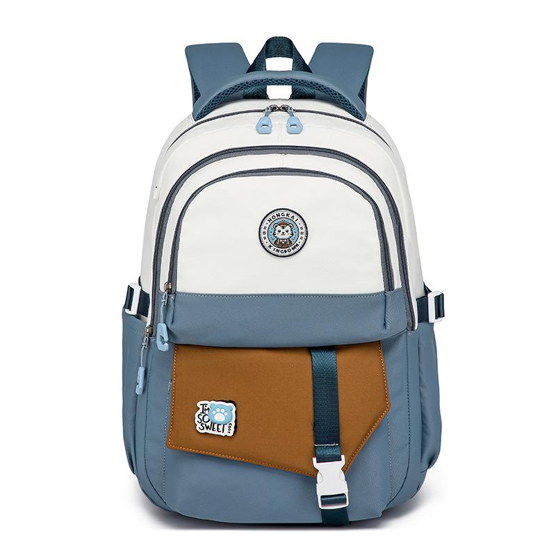 Новый школьный рюкзак для мужчин и женщин, легкий и простой рюкзак для отдыха и путешествий, школьный рюкзак для учеников начальной и средней школы высокой ценности