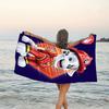 1pc Paw Paw3 Beach Towel, Beach and Seaside Swimming Pool Equipment, Fashion Pattern, Rectangular, Travel Essentials