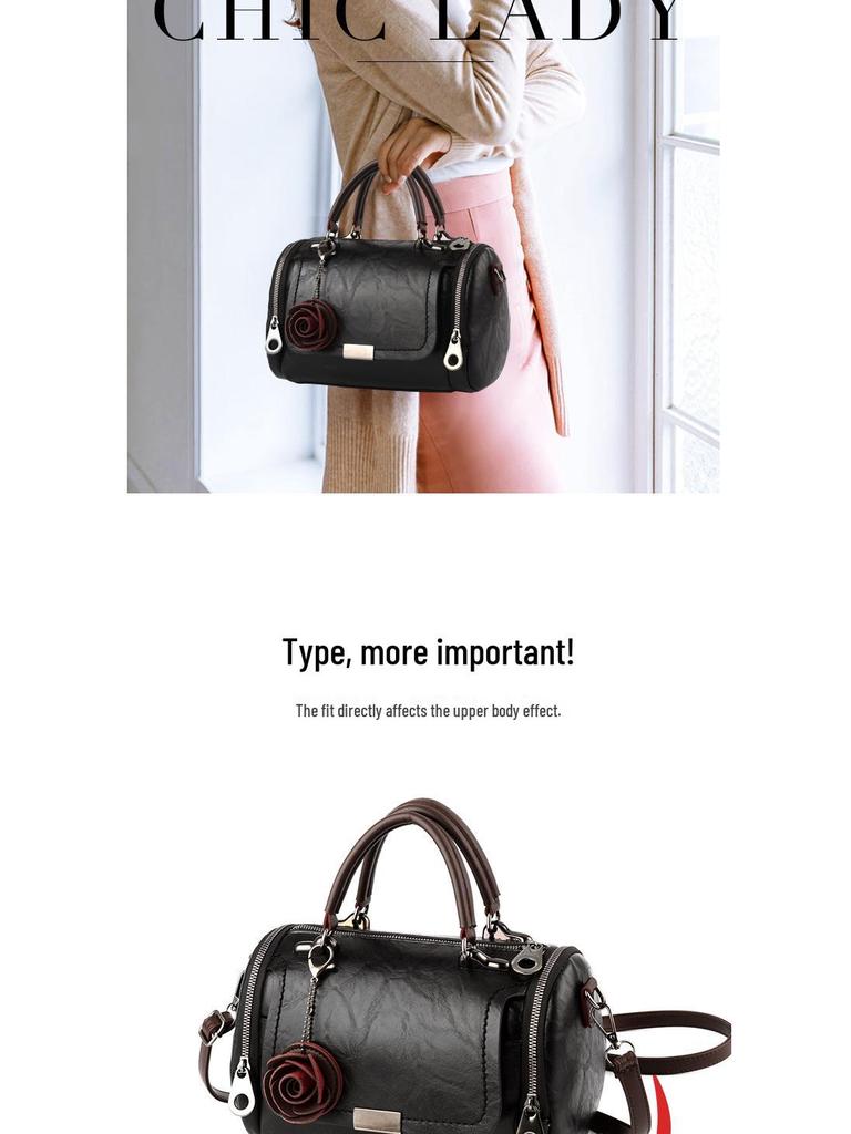 2019 Женская Летняя Мода Мягкая Кожа Бостон Подушка Сумка-Тоут и Сумка Кроссбоди