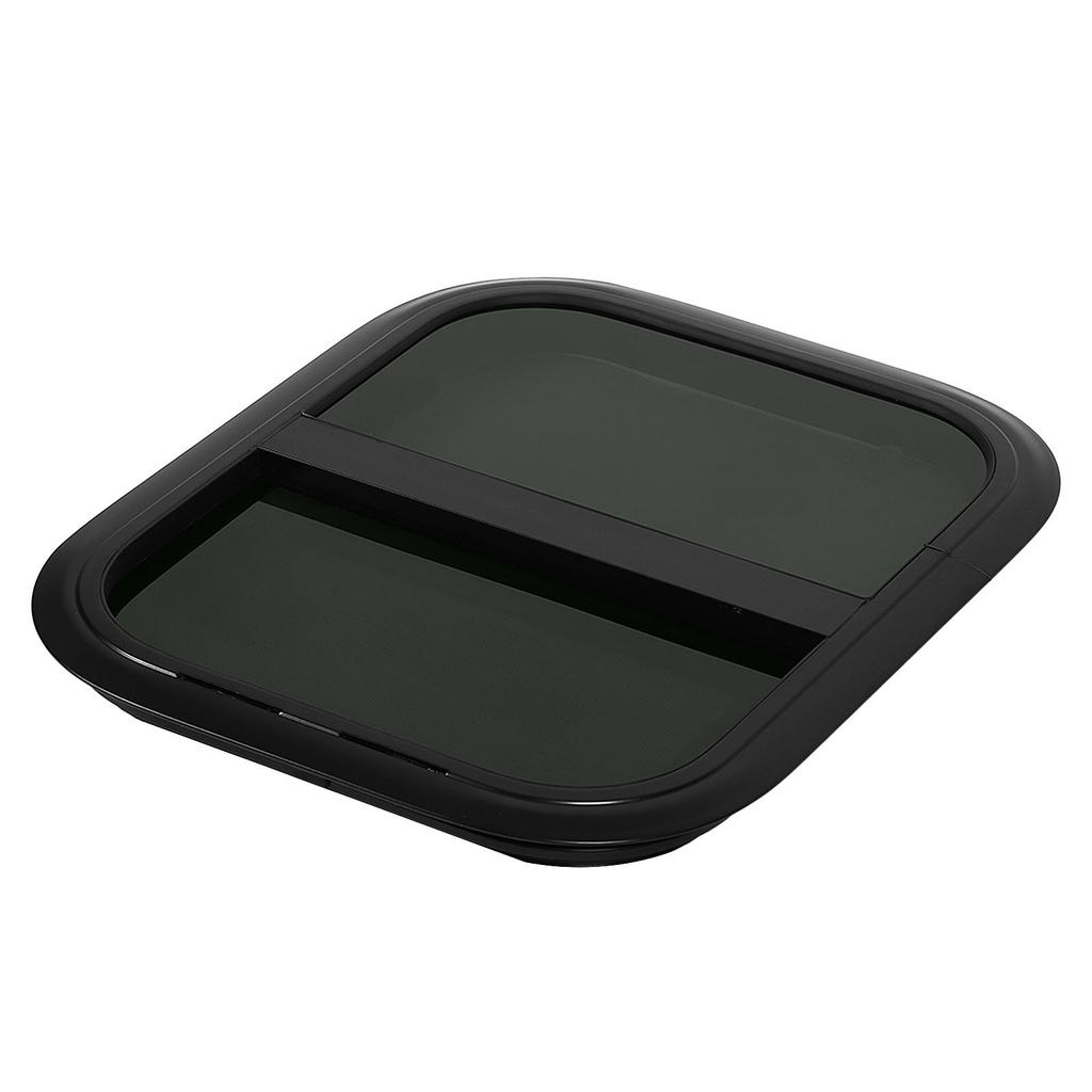 RV Lifting Window with Screen 440mm H 390mm W Tinted Tempering Glass Waterproof for Motorhome Trailer