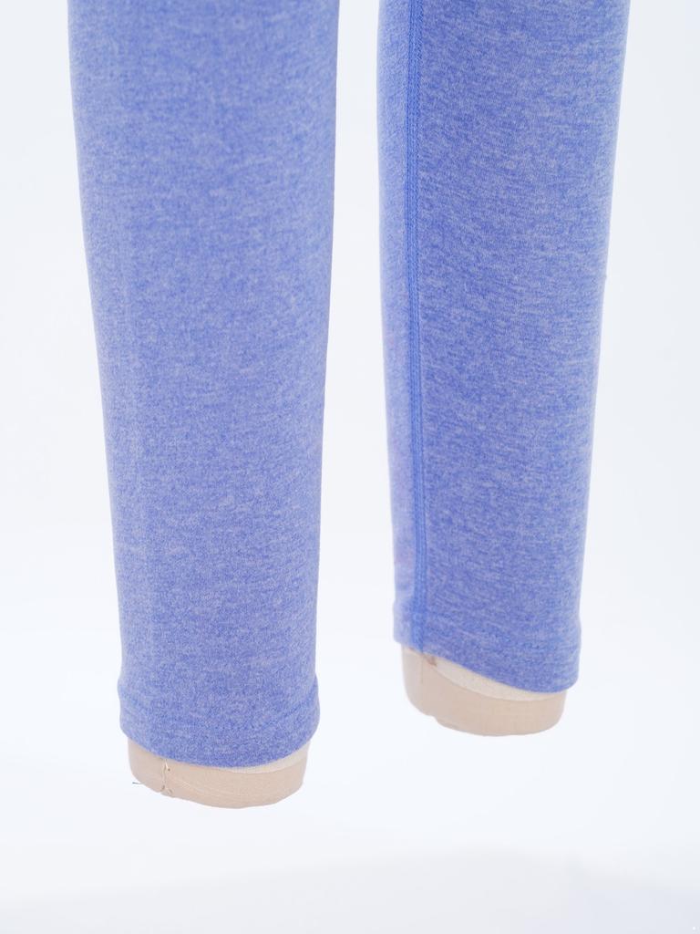 Unisex Kids Thermal Underwear Set Round Neck Long Sleeve Top Elastic Waistband Leggings Lightweight Nightwear