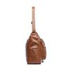 Female Soft Leather Large Capacity Middle-Aged Shoulder Crossbody Bag Multi-Layer Mother Bag