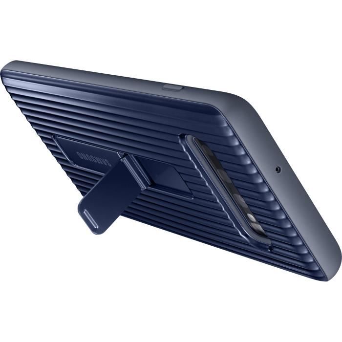 Samsung Coque renforcée fonction Stand S10+ Noir