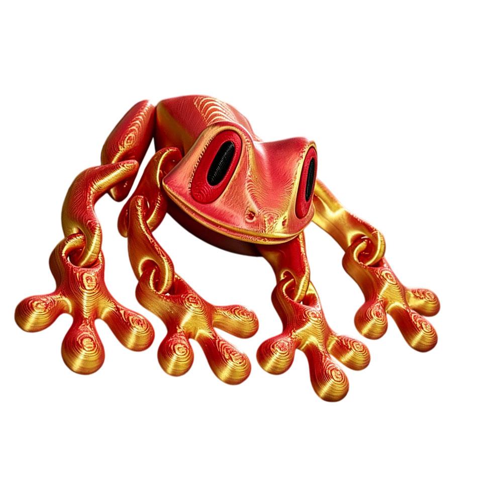 3D Printed Frog Model with Integrated Joint Mechanics for Demonstrating Flexion Extension in Life Science Curricula