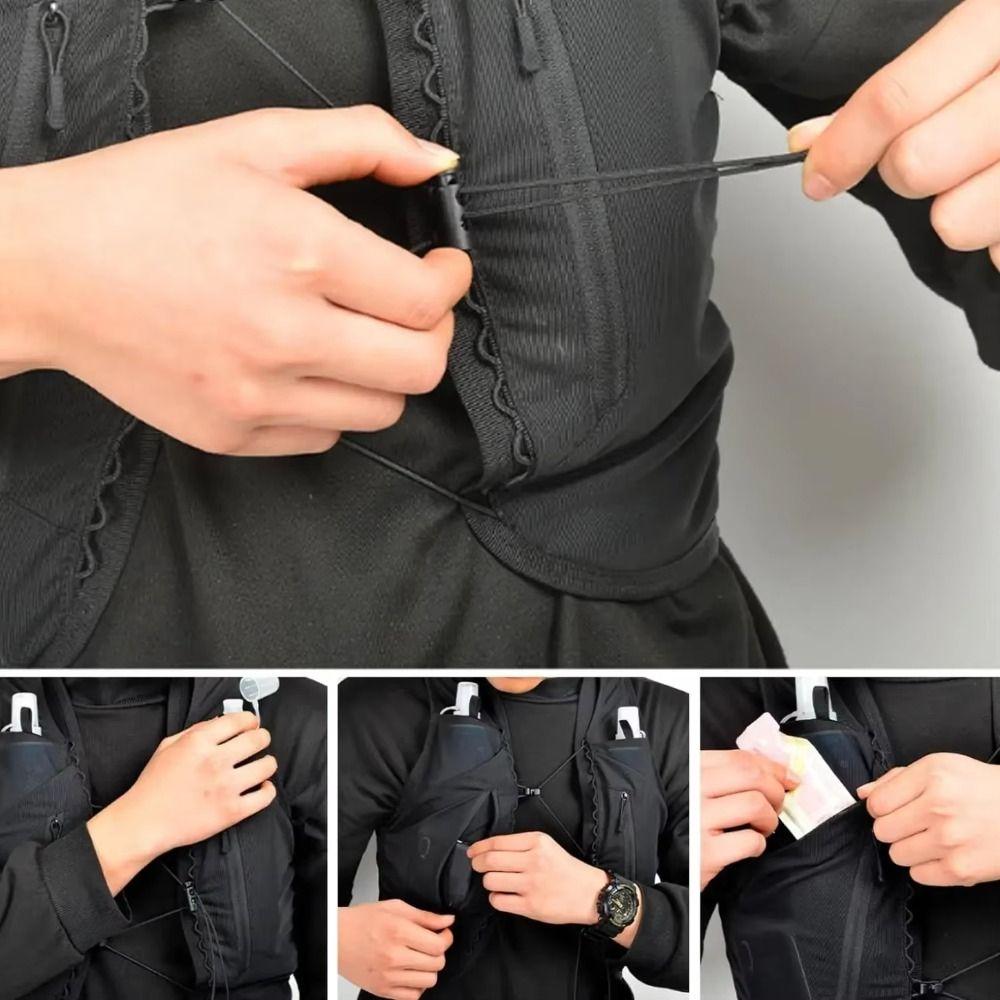 Phones Wallets Running Backpack Large Capacity Hydration Undershirt Bag Men Women