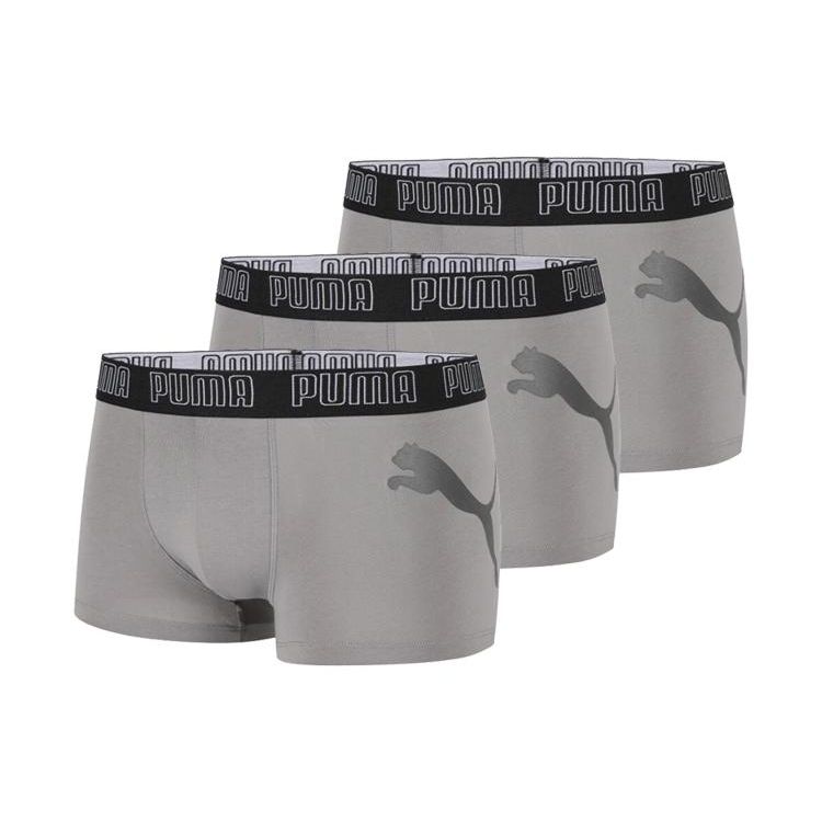 Puma Solid Color Logo Print Sports Casual Boxer Briefs Men Underwear 701220208-003