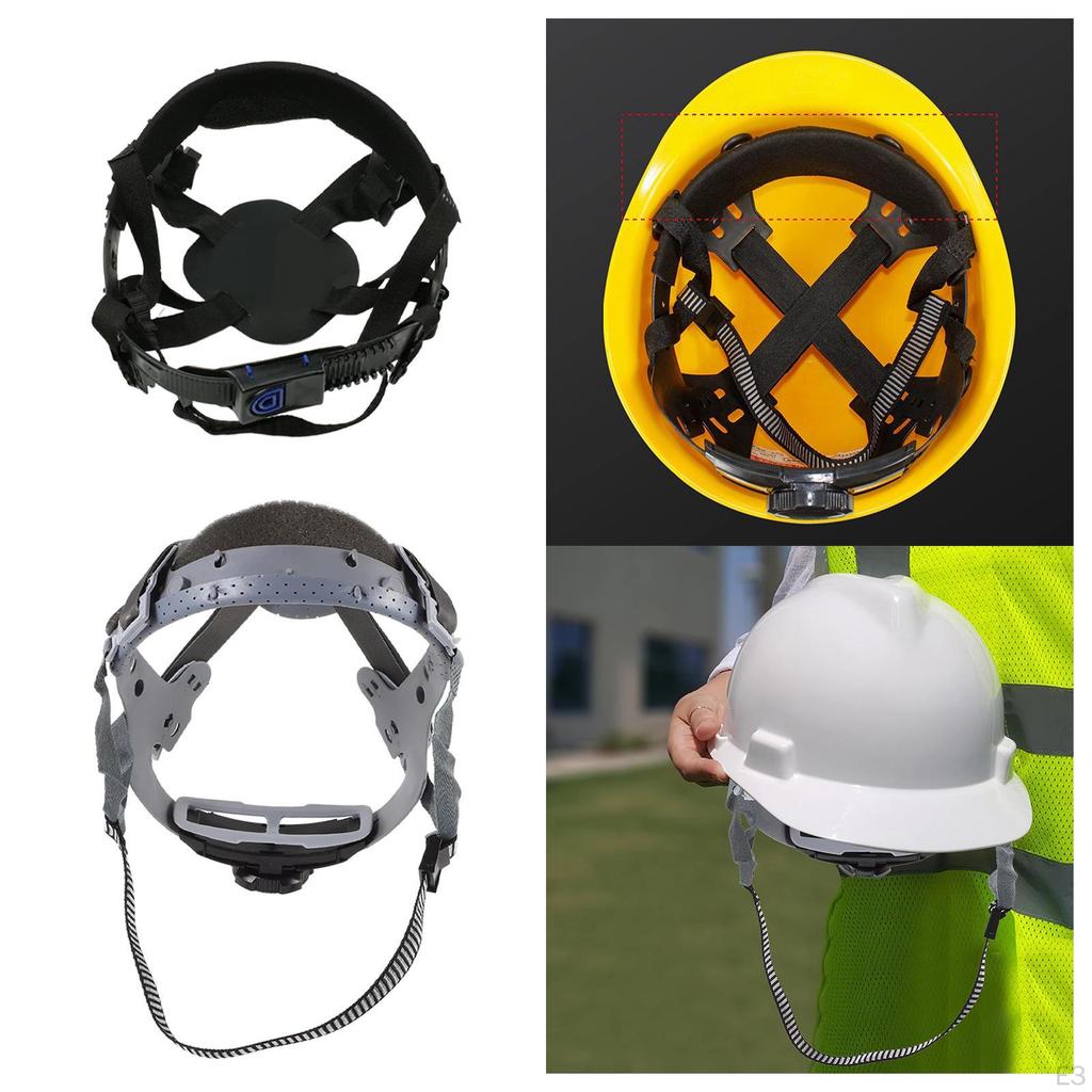 Сменная каска с храповым механизмом, подкладка для конструкции, дышащая, противоскользящая, легко поддается