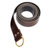 Retro Medieval Belt Renaissance O-shaped Ring Imitation Leather Fighting Knight Belt Unisex Waistband Clothes Accessories