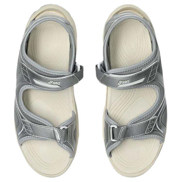 Asics Гель-1130 Cv Удобная посадка Пляжные сандалии Унисекс Сандалии Серебристые 1203A902-020