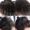 6PCS Stainless Steel Durable High Quality Hair Bands Spring Wavy Hoop Unisex Black Headband Slicked Back Non Slip Sports Cape