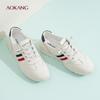 Aokang Women's White Shoes - Spring/Autumn Versatile Thick-Soled Sports and Leisure Shoes