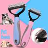 Pets Fur Knot Cutter Dog Grooming Shedding Tools Pet Cat Hair Removal Comb Brush Double Sided Pet Products Comb for Cats