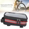 600D Nylon , TPU Bicycle Phone Bag Easy Installation Bike Top Tube Bag  Folding Bike Use