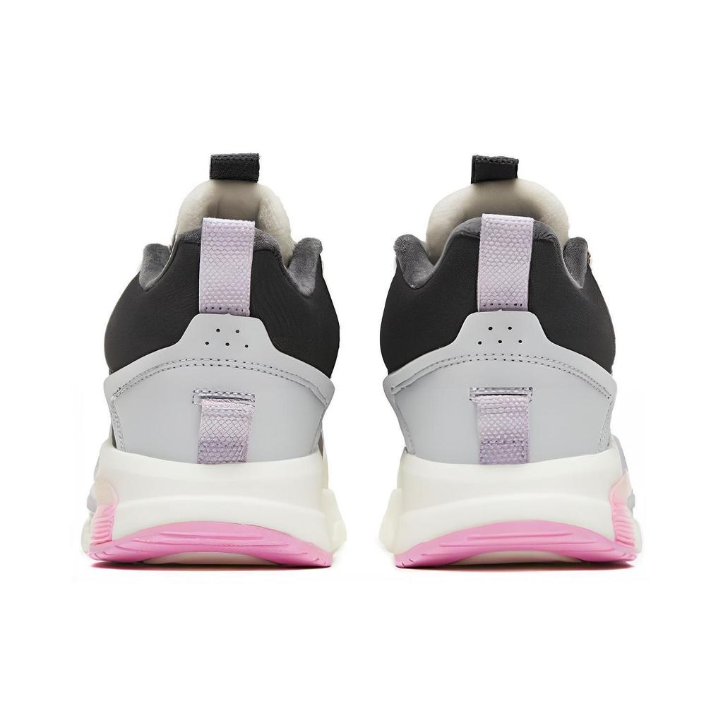 Anta Magic Cube 4 амортизирующие теплые высокие спортивные повседневные туфли женские кроссовки черные белые 122248980-3