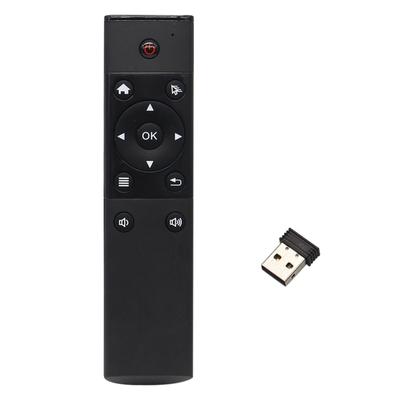 Беспроводной пульт-аэромышь 2,4 ГГц с USB-приемником для ТВ-приставки, дальность действия 10 м