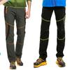 Мужские эластичные быстросохнущие брюки мужские износостойкие водонепроницаемые дышащие брюки для скалолазания уличные походные брюки для бега и кемпинга