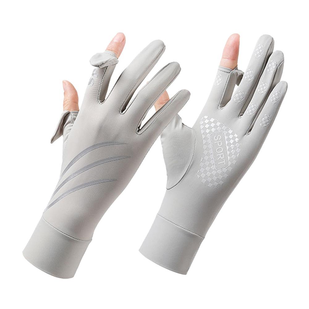 Touch Screen Cycling Gloves Sun Protection Driving Gloves Women Anti-uv Sun Gloves Outdoor Sports