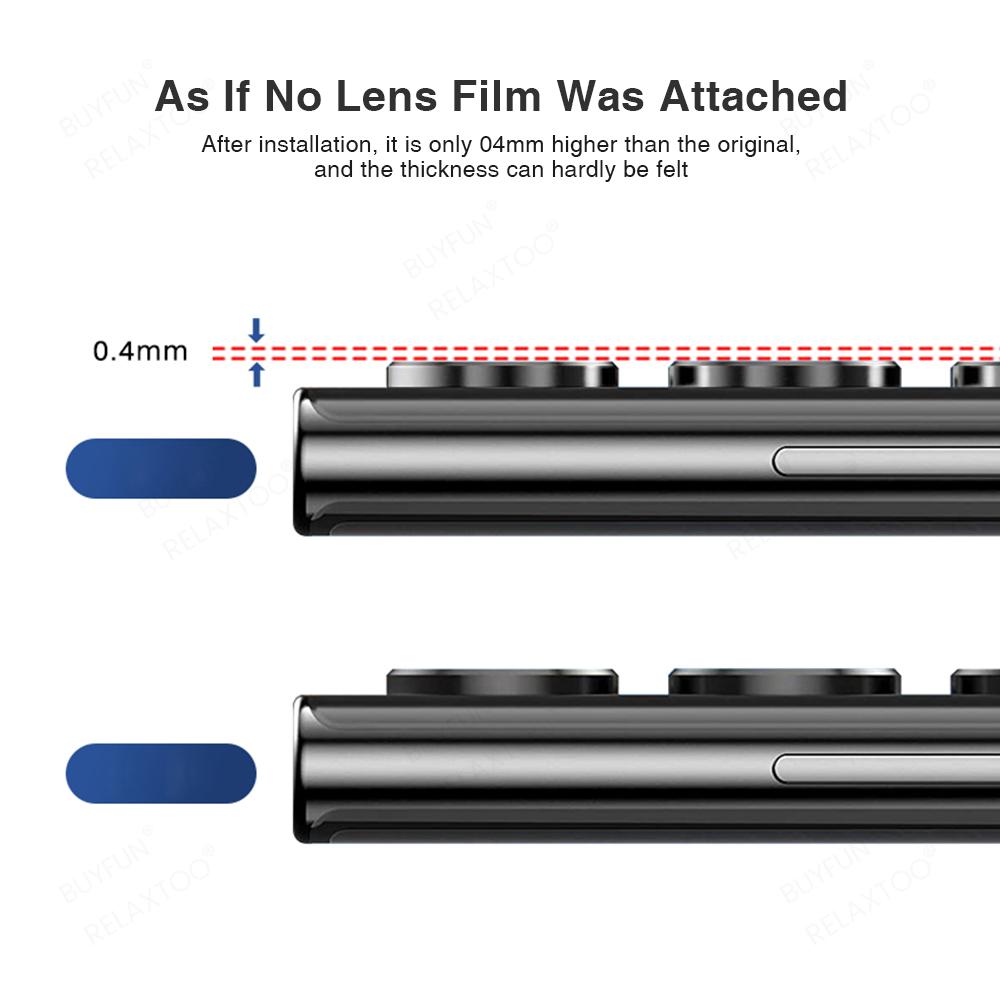 Чехлы S 22Ultra Защитные пленки для объектива задней камеры Металлическое кольцо Закаленное стекло для Samsung Galaxy S22 Ultra 5G Крышка задней линзы S 22 Ultra