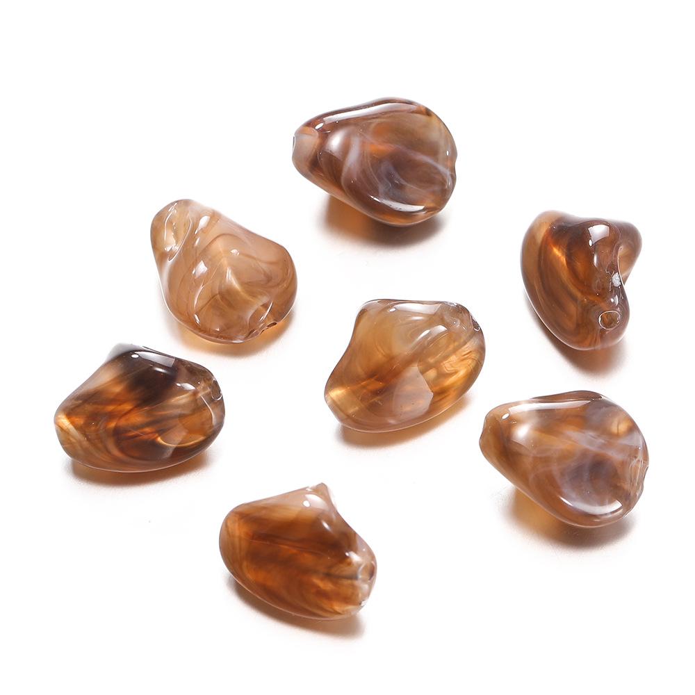 Акриловые бусины неправильной формы для изготовления своими руками цепочек для телефона и аксессуаров ручной работы