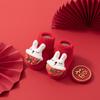 Rabbit Kids Chinese New Year Socks Fortune Cat Longevity Lock Hosiery  New Year