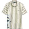 Polo Классическая посадка Поло из полосатого хлопка Унисекс рубашки 710839355-001