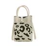 Fashion Vintage Crochet Spot Handbag Summer Knit Square Bag Sling Bag Crossbody Bag