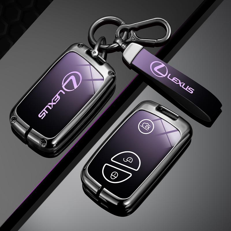 Interior Stickers Car Key Case Cover Key Bag Shell Keychain For Lexus CT200h ES 300h IS250 GX400 RX270 RX450h RX350 LX570 Key PrMI8