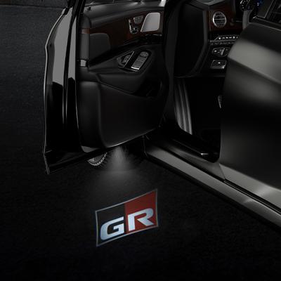 AQCK9 Для Логотип GR TRD GR Sport C-HR RAV4 Camry Corolla 86 Highlander Автомобильный HD Светодиодный Проектор Дверного Приветствия 1/2 ШТ.