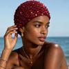 Thin Knitted Hat Elegant Weave Cap Fashion Woven Pullover Cap  Apparel Accessories